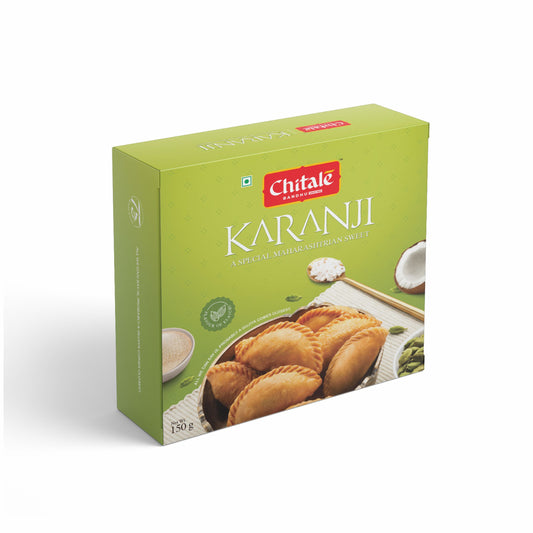 Coconut Karanji - 150gm - Chitale Bandhu