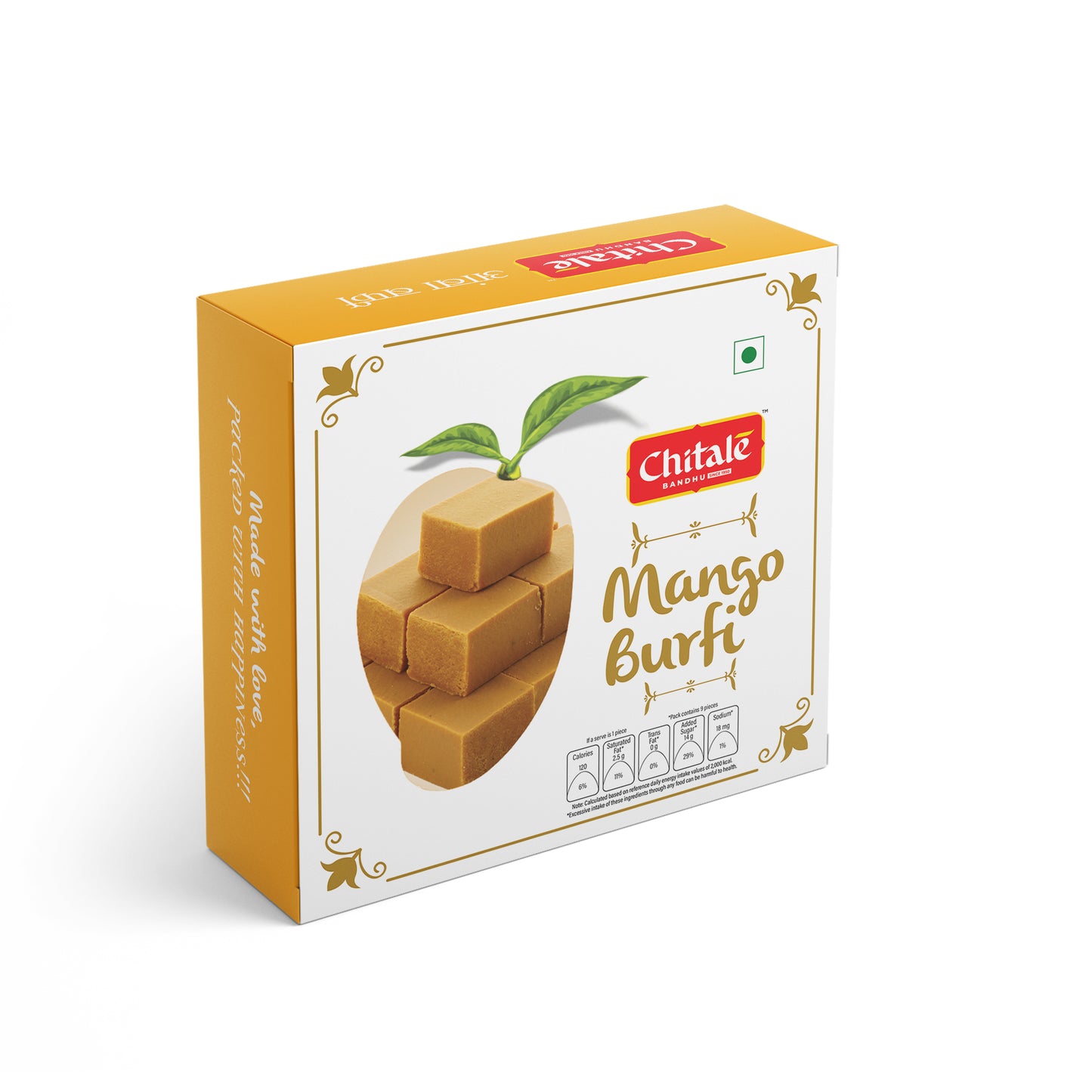 Mango Burfi - Chitale Bandhu