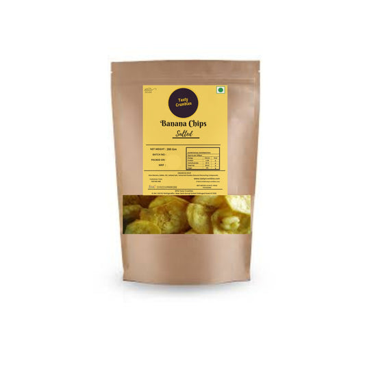 Tasty Crumbles, Salted Banana Chips, 200gm