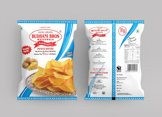 Potato Wafers Cheese - Budhani