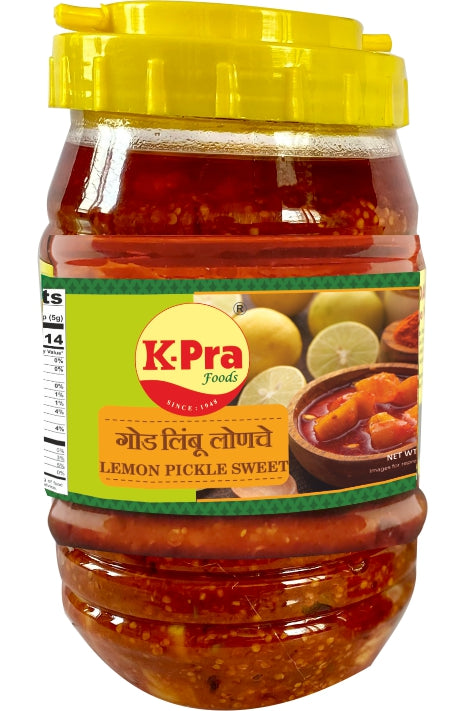 Sweet Lemon Pickle Jar 300gm K-Pra